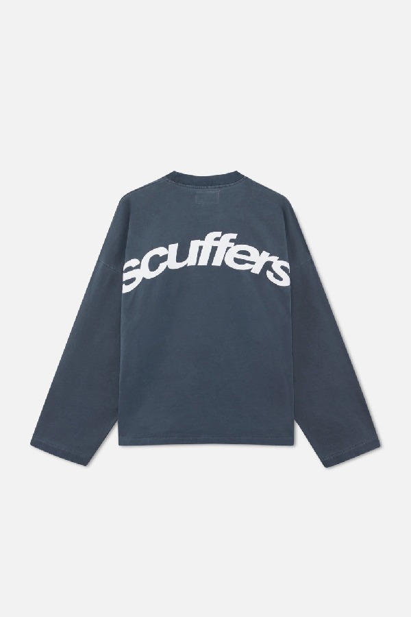 Crewneck Scuffers Angel Sweatshirt Azul Marino | 83165JDAU