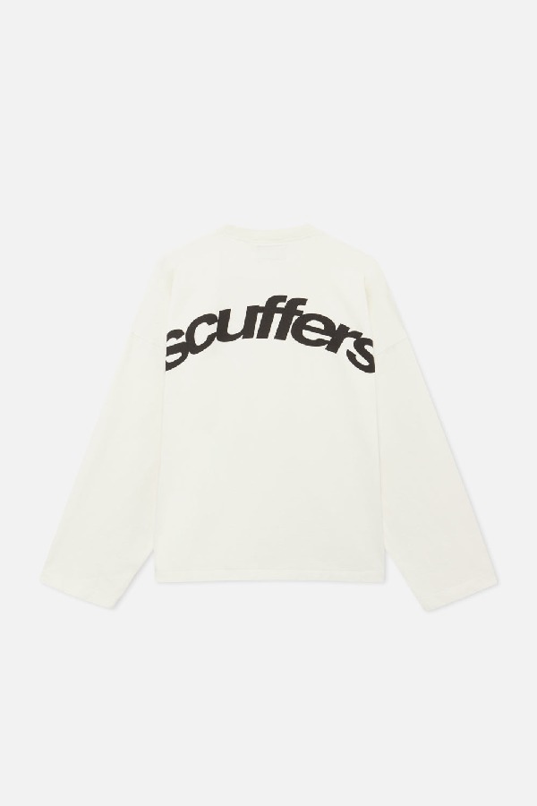 Crewneck Scuffers Angel Sweatshirt Ecru | 40328DCLA