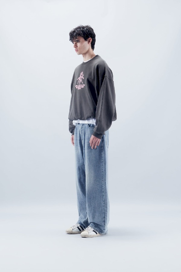 Crewneck Scuffers Horse Azules | 87461NVDM