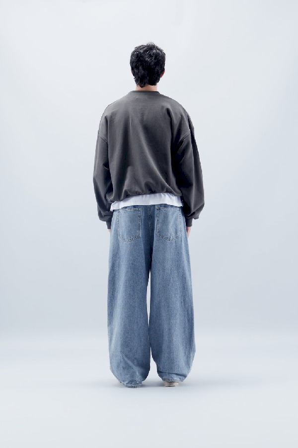 Crewneck Scuffers Horse Azules | 87461NVDM