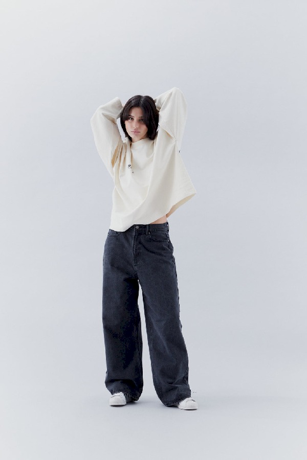 Crewneck Scuffers Palm Ecru | 72618TAPD