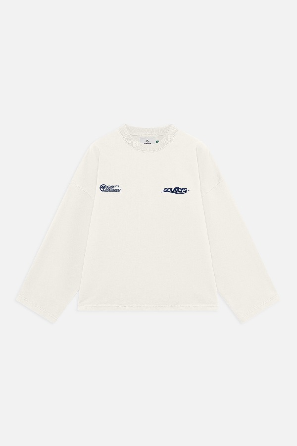 Crewneck Scuffers Palm Ecru | 72618TAPD