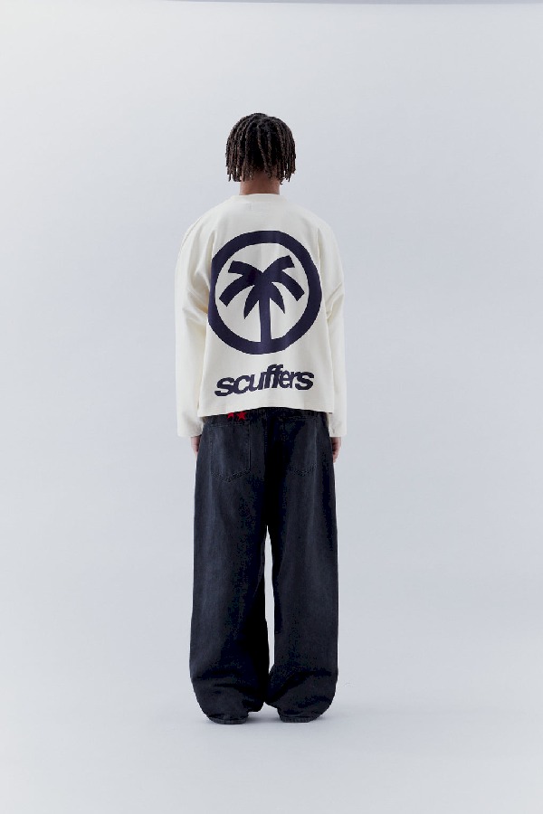 Crewneck Scuffers Palm Ecru | 72618TAPD
