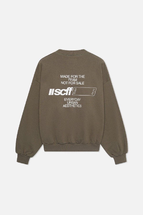 Crewneck Scuffers SCFF 98 Verde Oliva | 29508BSOT