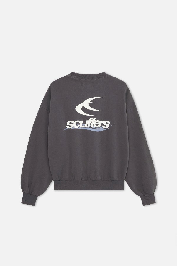 Crewneck Scuffers Sign Azul Marino | 15386VXIJ