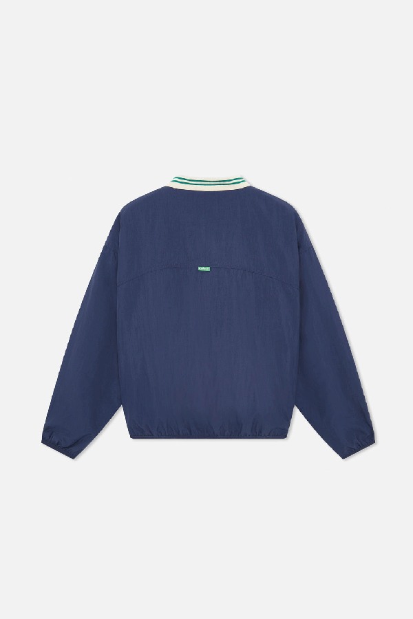 Crewneck Scuffers Sports Tech Azul Marino Verdes | 87406PWVA