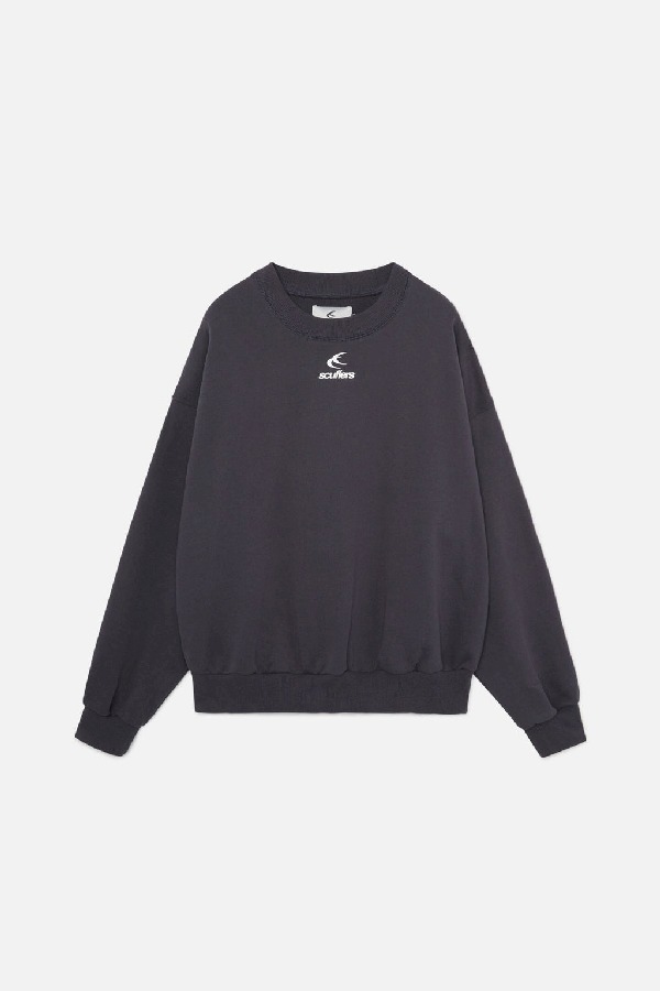 Crewneck Scuffers Stripes Azul Marino | 54689IOAV