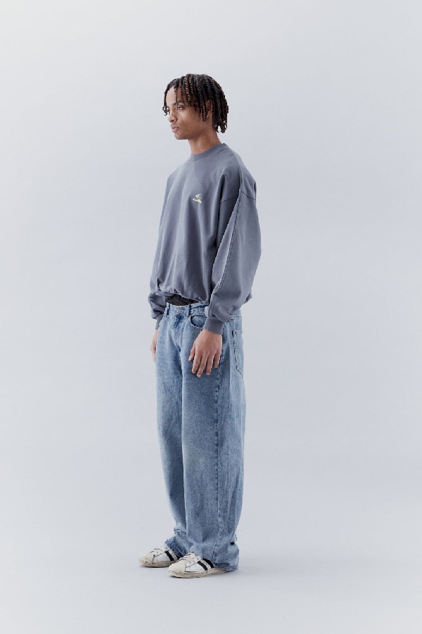 Crewneck Scuffers Universal Grises | 12504DWYI
