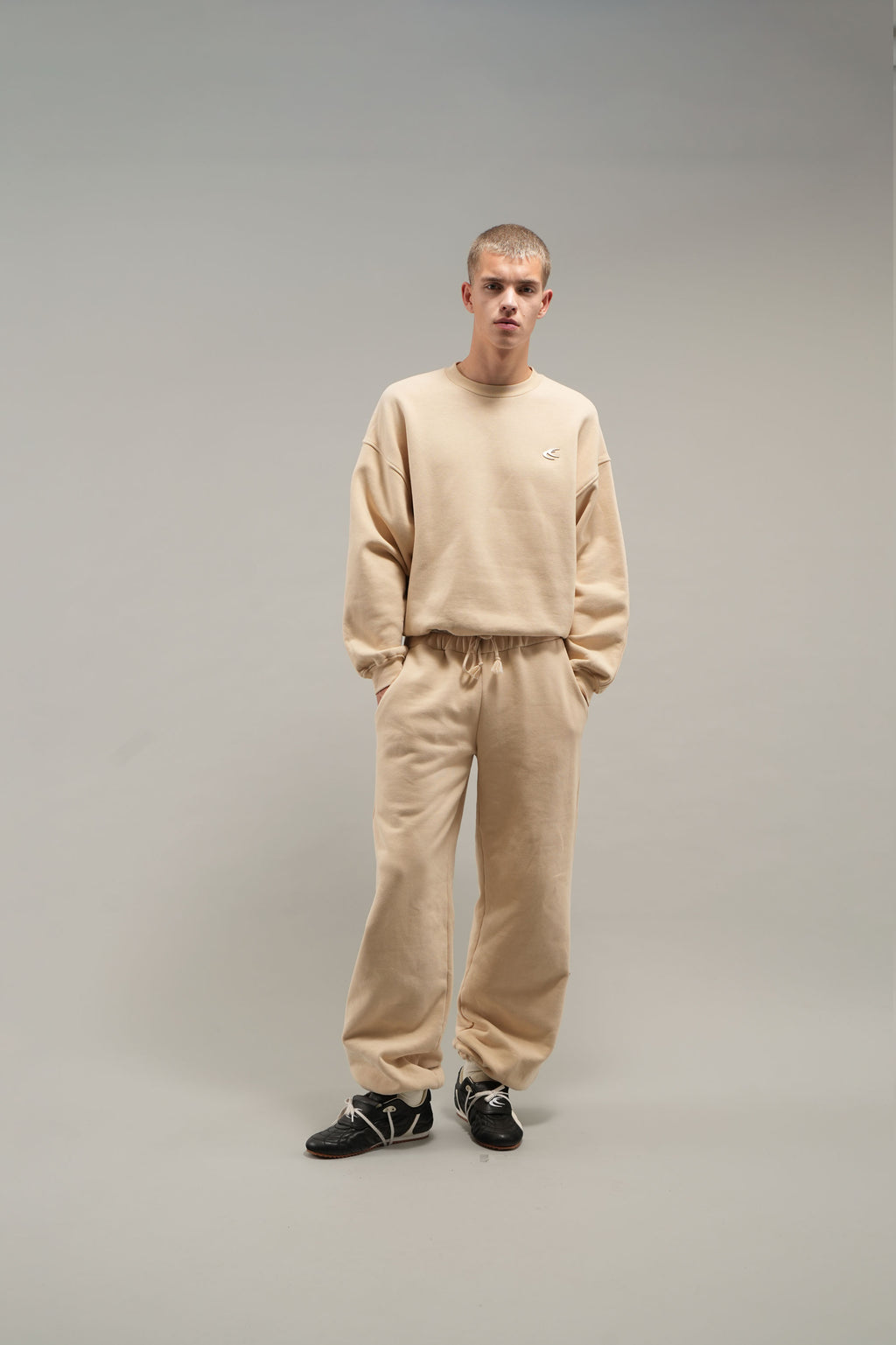 Crewnecks Scuffers Everyday Crewneck Ecru | 97408XJRC