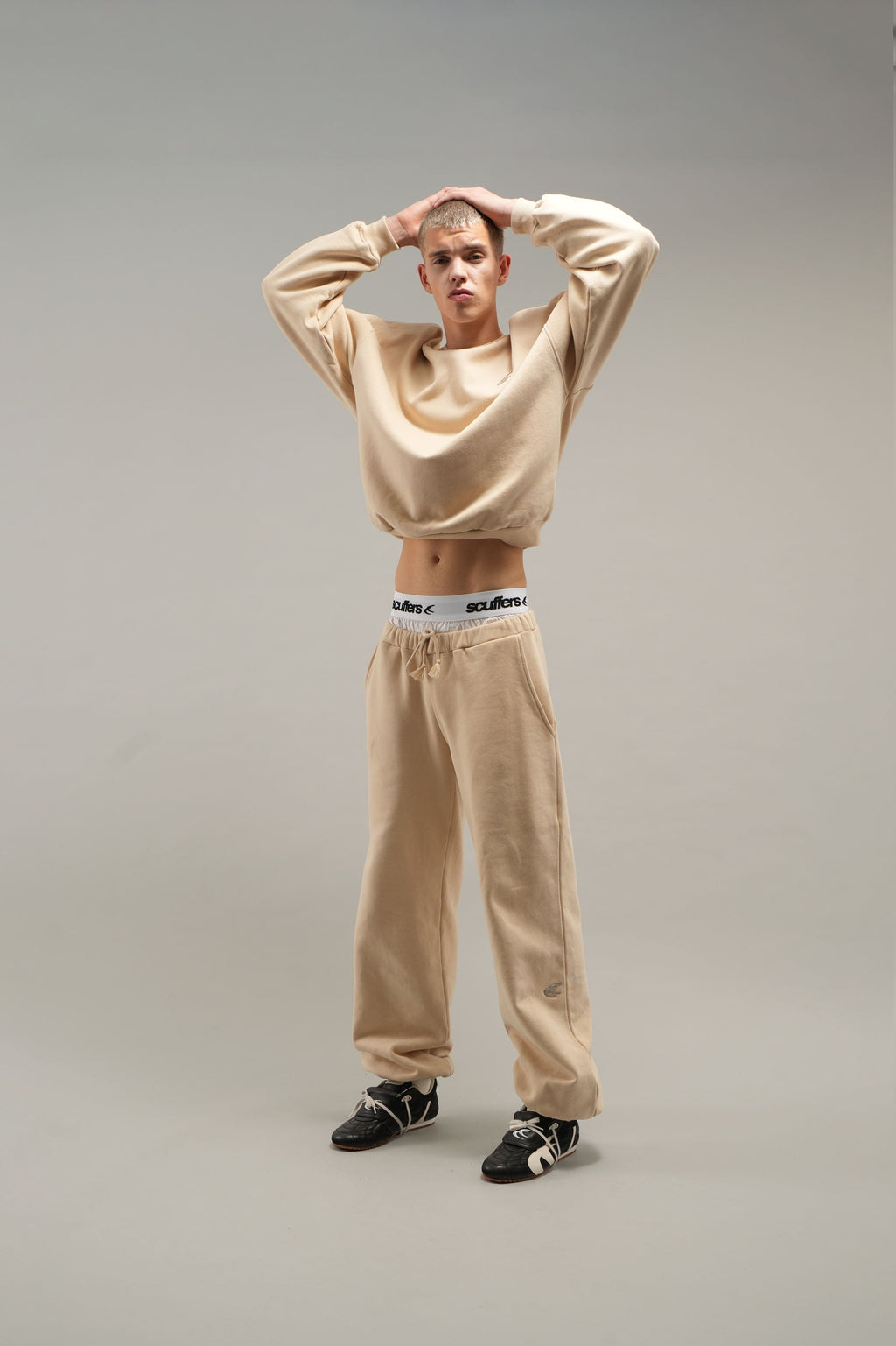 Crewnecks Scuffers Everyday Crewneck Ecru | 97408XJRC