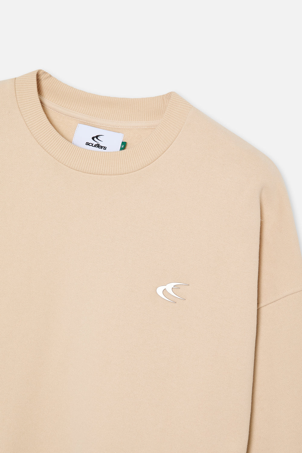 Crewnecks Scuffers Everyday Crewneck Ecru | 97408XJRC