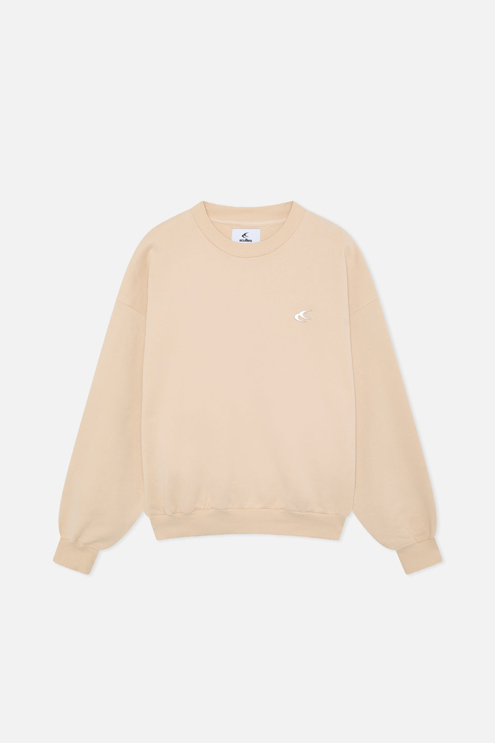 Crewnecks Scuffers Everyday Crewneck Ecru | 97408XJRC