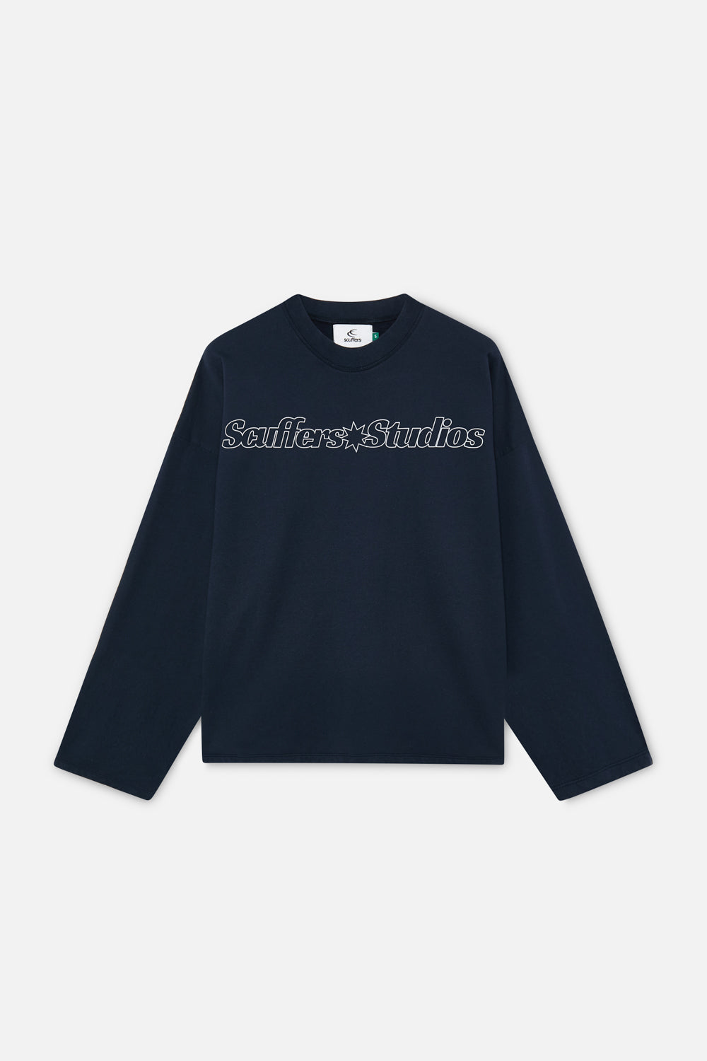 Crewnecks Scuffers Imagery Sweatshirt Azules | 65920BGHX