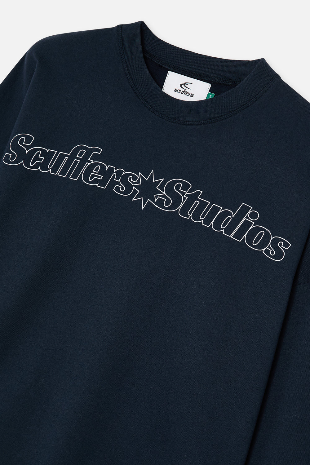 Crewnecks Scuffers Imagery Sweatshirt Azules | 65920BGHX