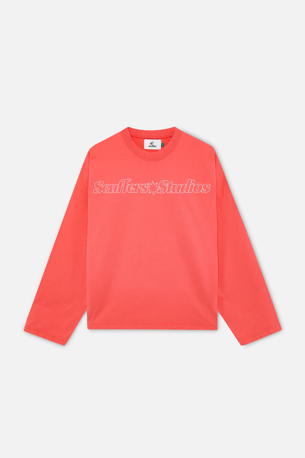 Crewnecks Scuffers Imagery Sweatshirt Coral | 59016WQPR
