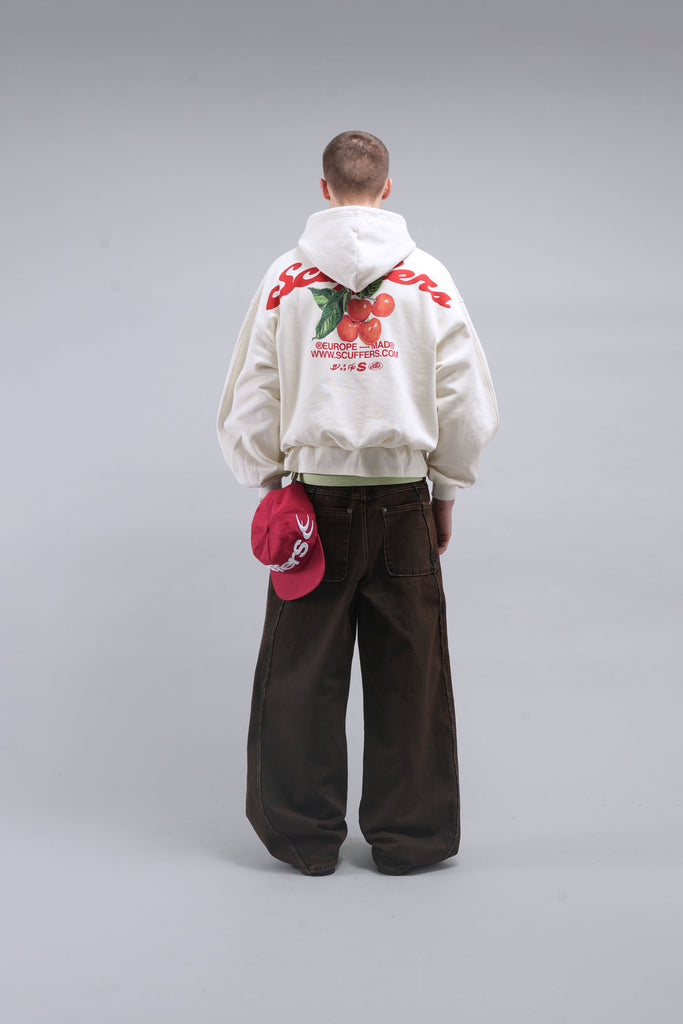 Crewnecks Scuffers Imagery Sweatshirt Ecru | 93817VYGL