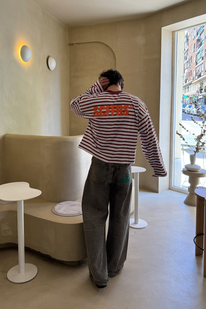 Crewnecks Scuffers Imagery Sweatshirt Ecru | 93817VYGL