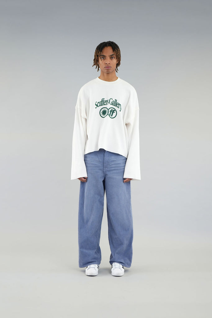 Crewnecks Scuffers Imagery Sweatshirt Ecru | 93817VYGL