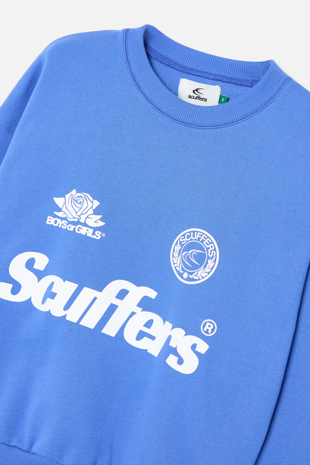Crewnecks Scuffers Pearl Crewneck Azul Rey Azules | 47382PLBF