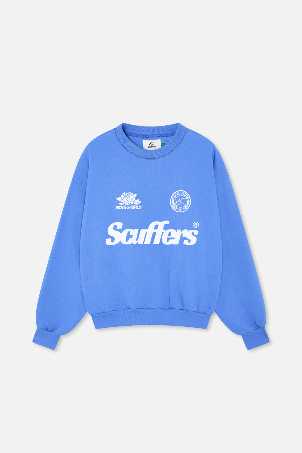 Crewnecks Scuffers Pearl Crewneck Azul Rey Azules | 47382PLBF
