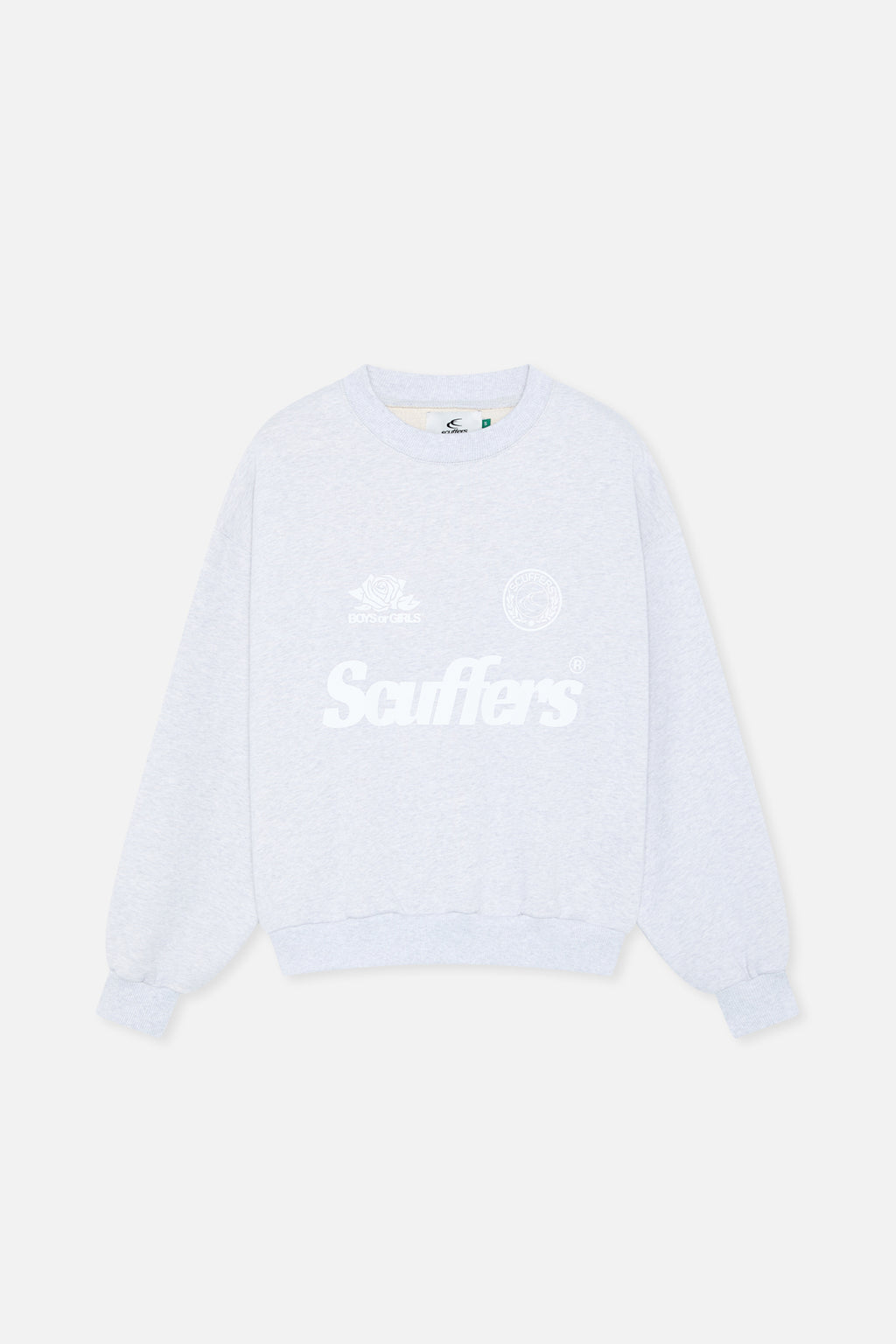 Crewnecks Scuffers Pearl Crewneck Grises | 52346WAEF