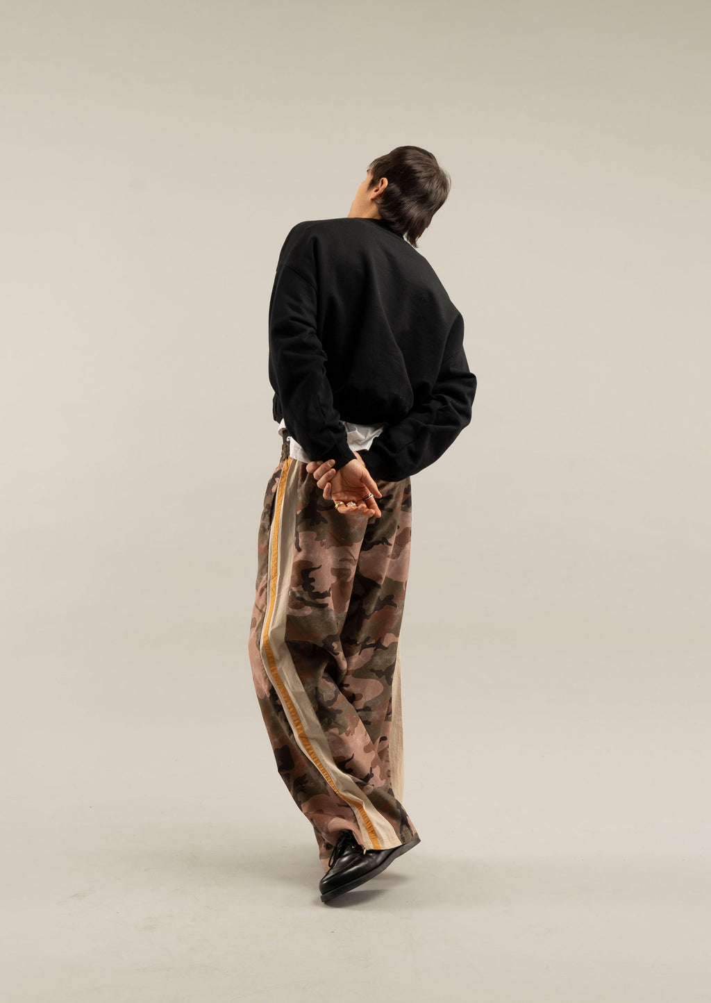 Crewnecks Scuffers Pearl Crewneck Negros | 52349FEMJ