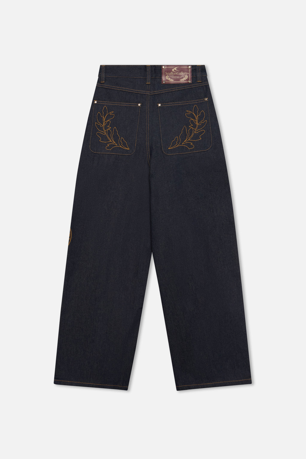 Denim Pants Scuffers Bimbo Pants Azules Oscuro | 09743GNOH
