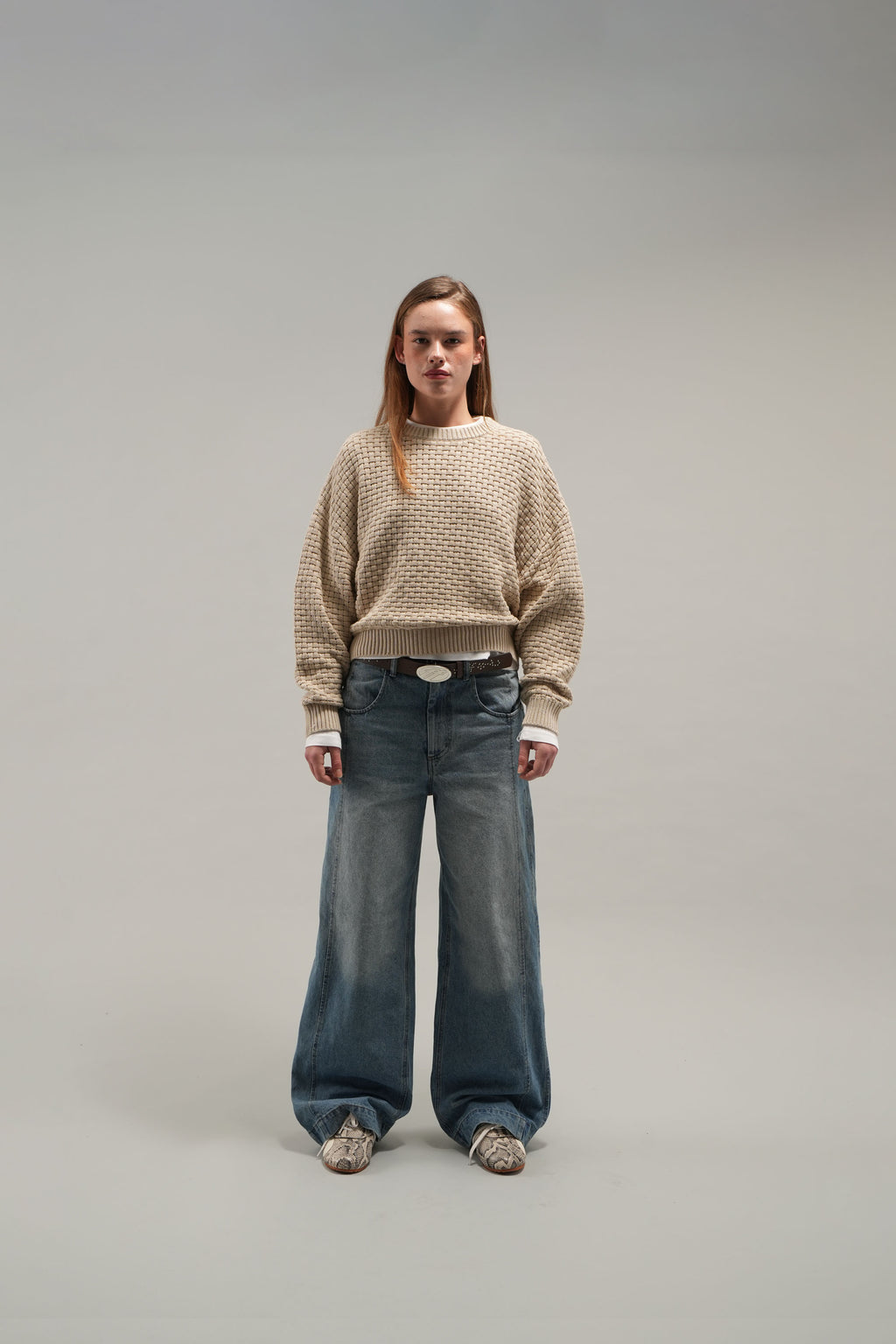Denim Pants Scuffers Hotel Pants Azules | 06231EQYN