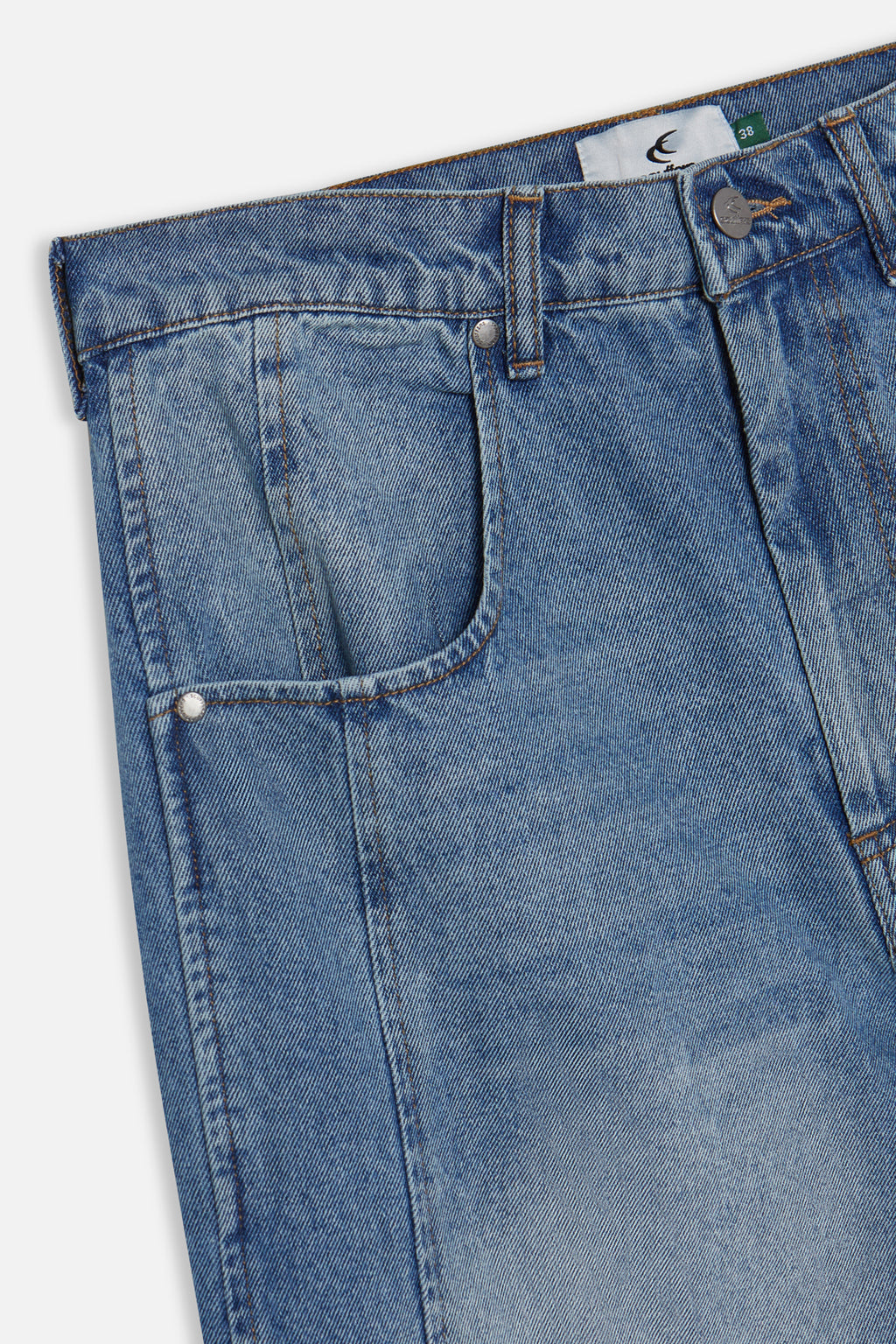 Denim Pants Scuffers Hotel Pants Azules | 06231EQYN