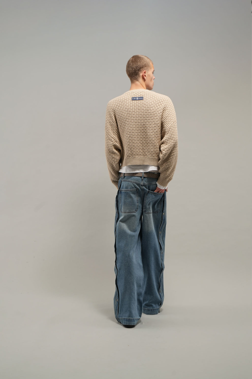 Denim Pants Scuffers Hotel Pants Azules | 06231EQYN