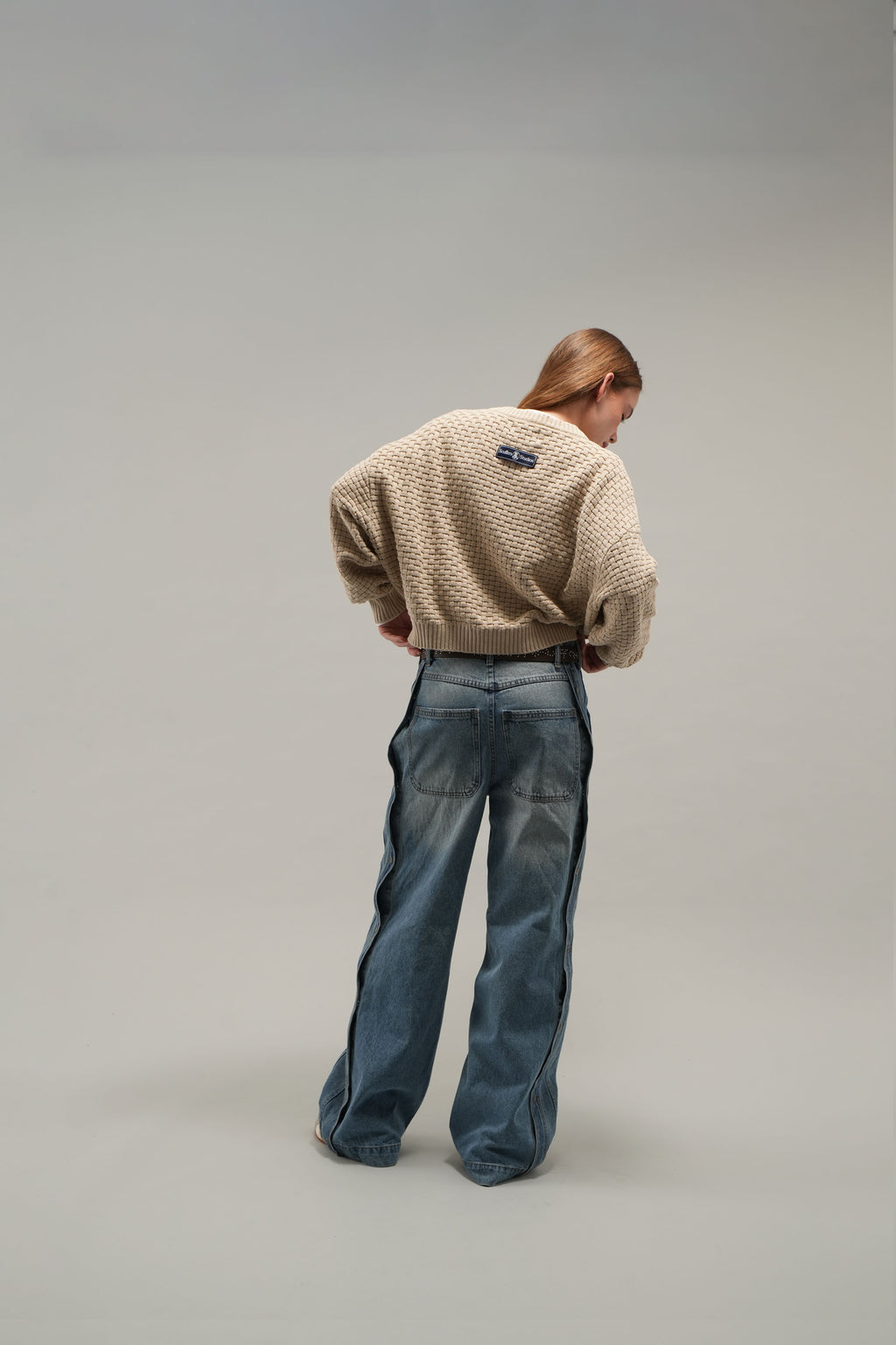 Denim Pants Scuffers Hotel Pants Azules | 06231EQYN