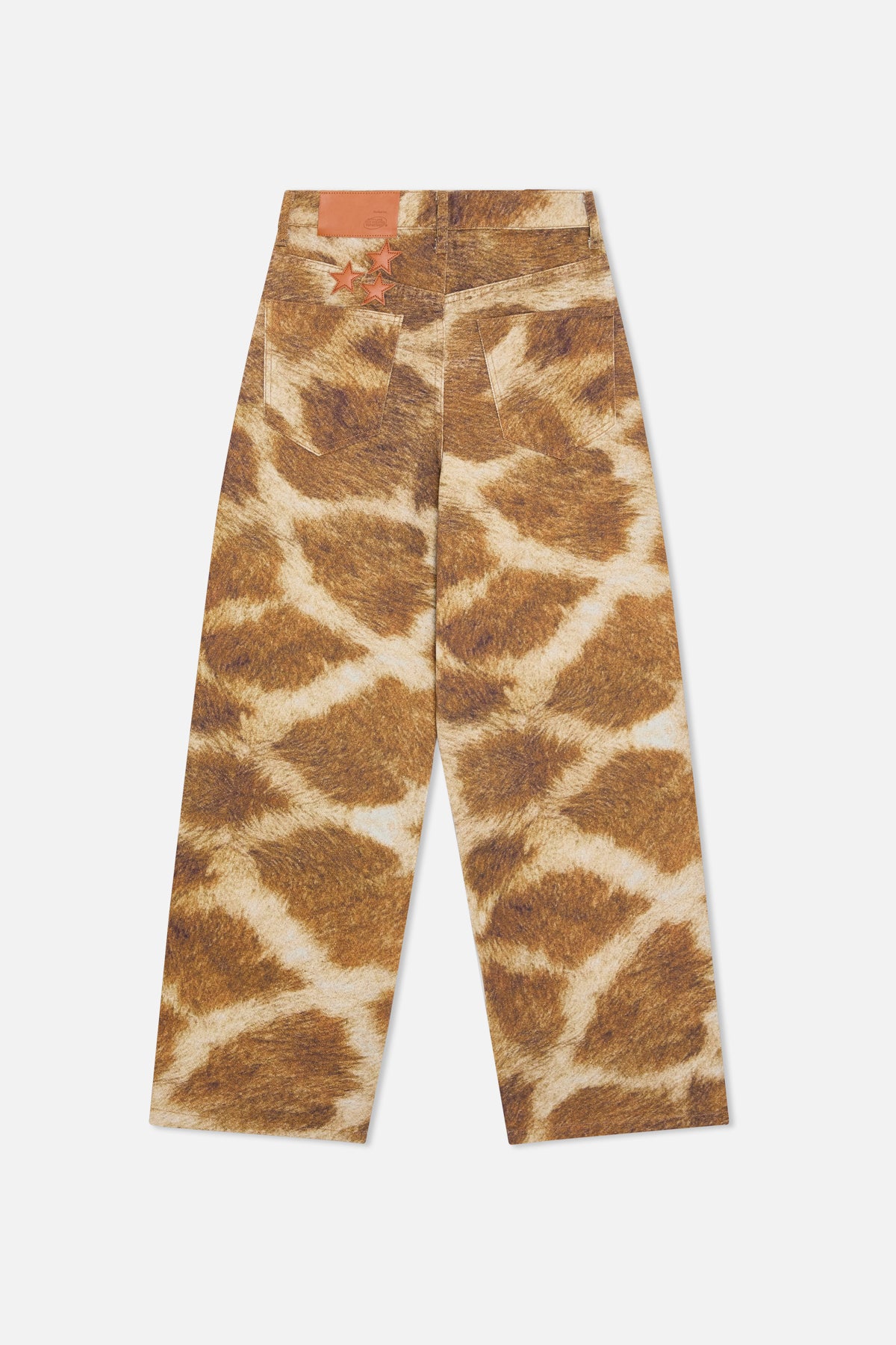 Denim Pants Scuffers Jumbo Pants Giraffe | 41809JGFX