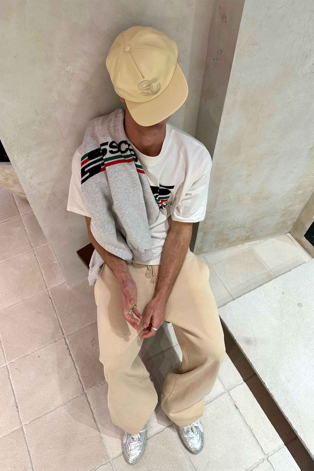 Gorra Scuffers SC Cap Ecru | 76319DMVP