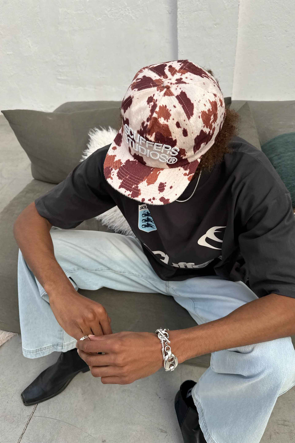 Gorra Scuffers Worldwide Cap Cow | 12078IXOV