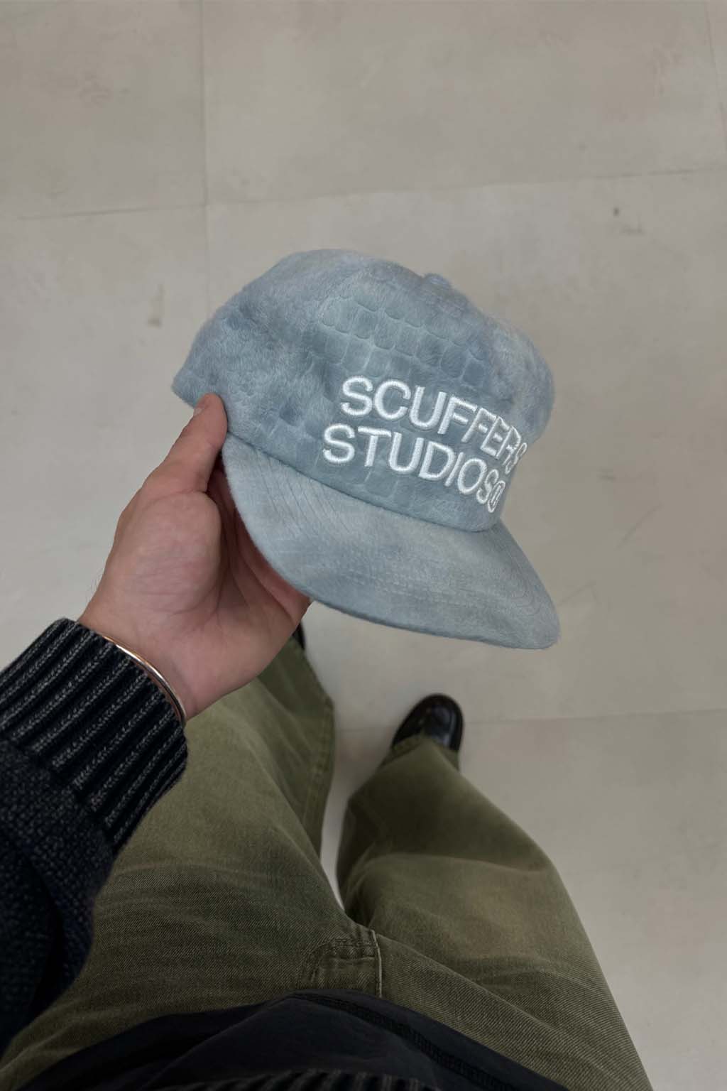 Gorra Scuffers Worldwide Cap Grises | 14869VFHG