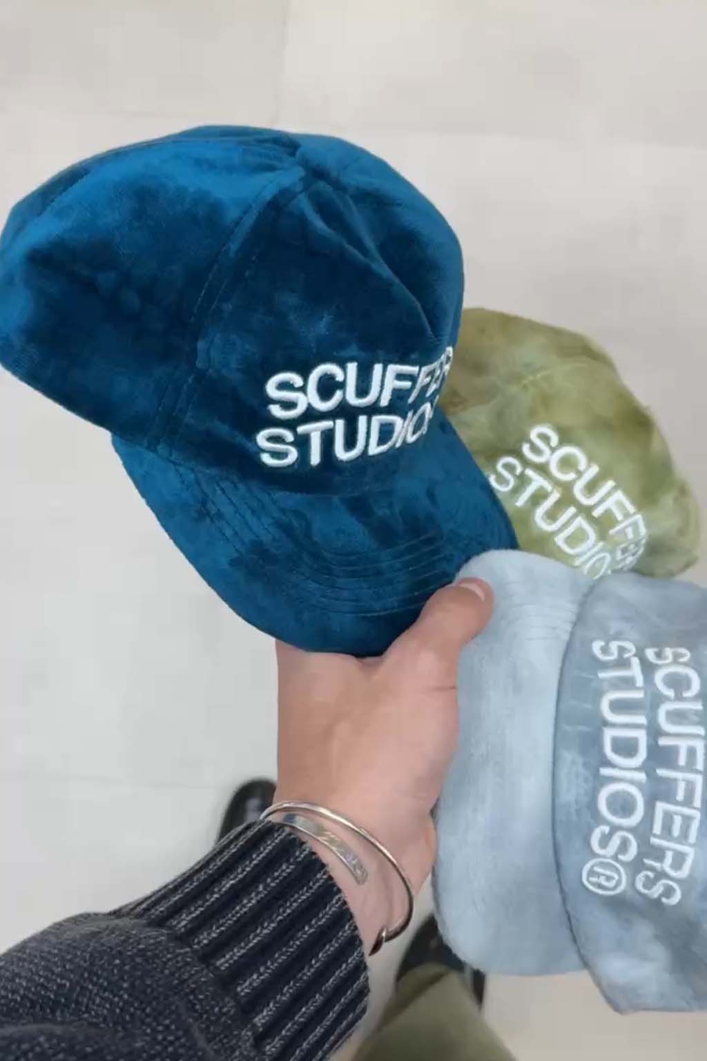 Gorra Scuffers Worldwide Cap Grises | 14869VFHG