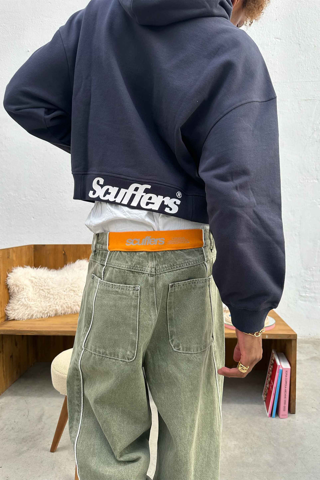 Hoodies Scuffers Belty Hoodie Azules | 50381ITBL