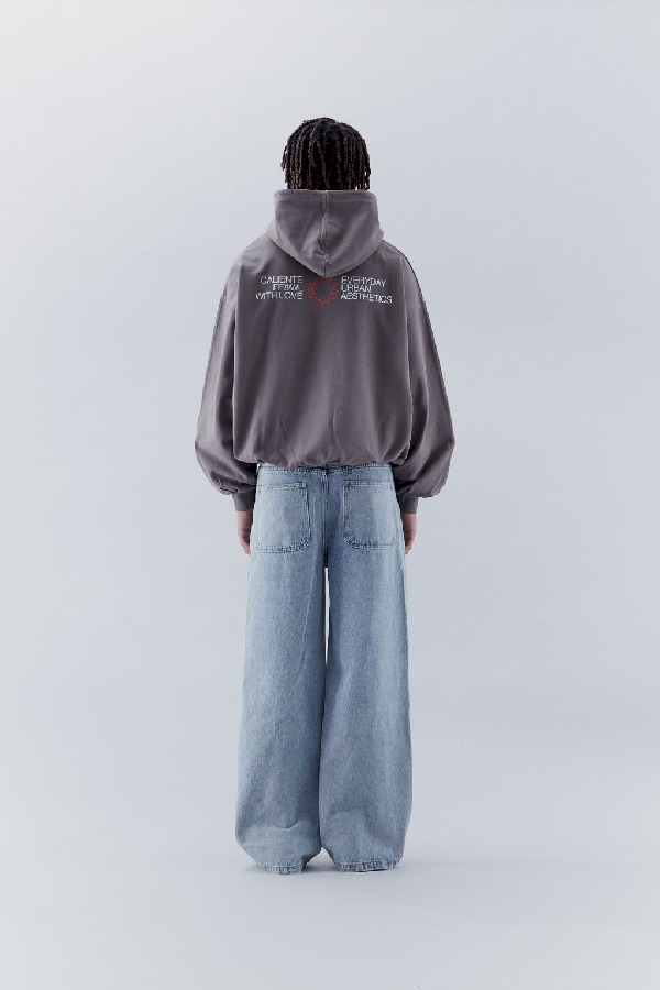 Hoodies Scuffers CFW Grises | 59860KNAS