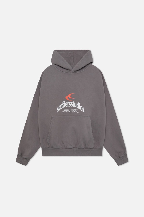 Hoodies Scuffers CFW Grises | 59860KNAS