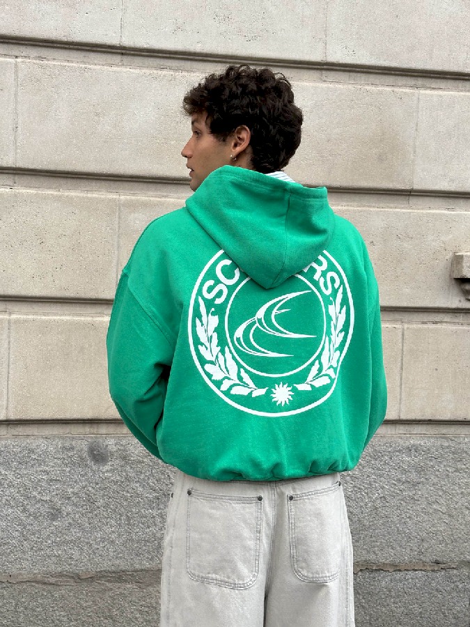 Hoodies Scuffers CLG Verdes | 23964XZDI