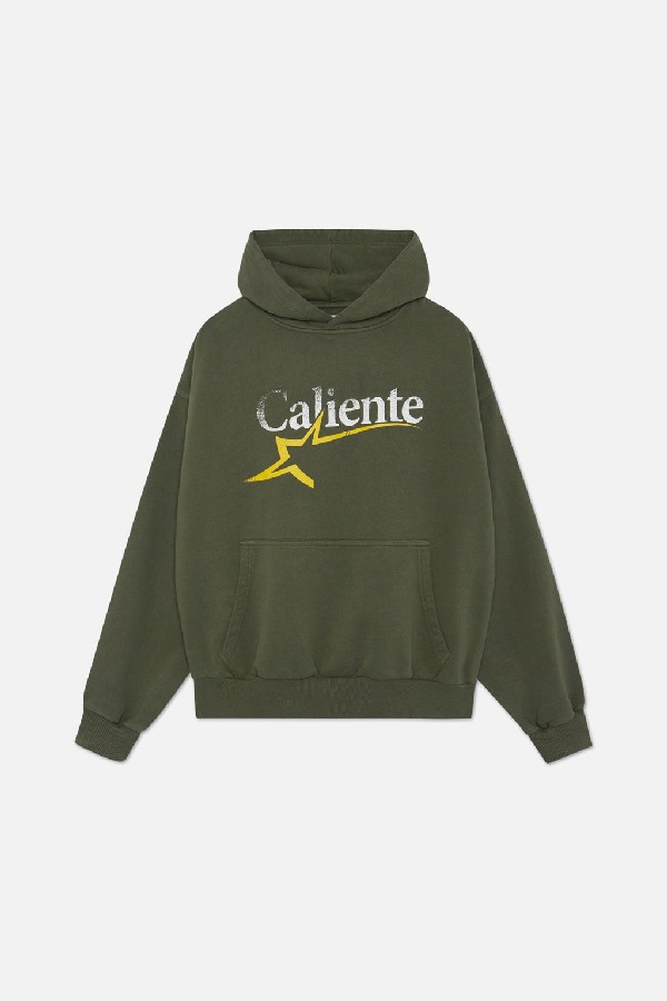 Hoodies Scuffers Caliente Verdes | 01873GDJS