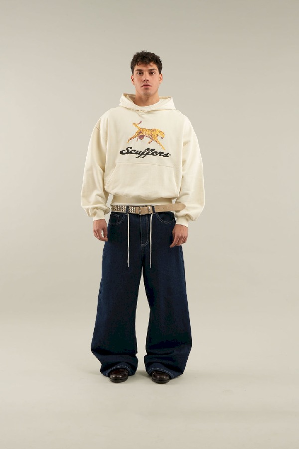 Hoodies Scuffers Cheetah Ecru | 80217JVDU