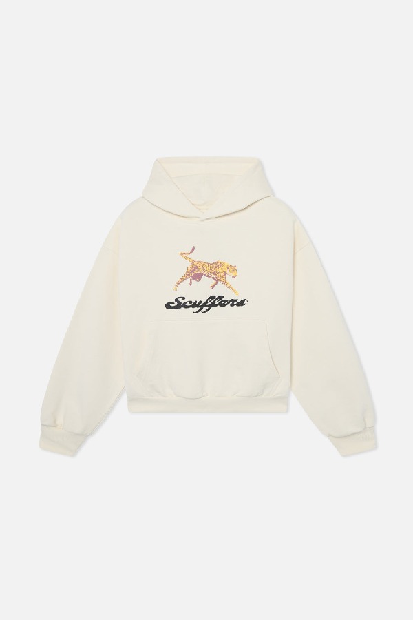 Hoodies Scuffers Cheetah Ecru | 80217JVDU