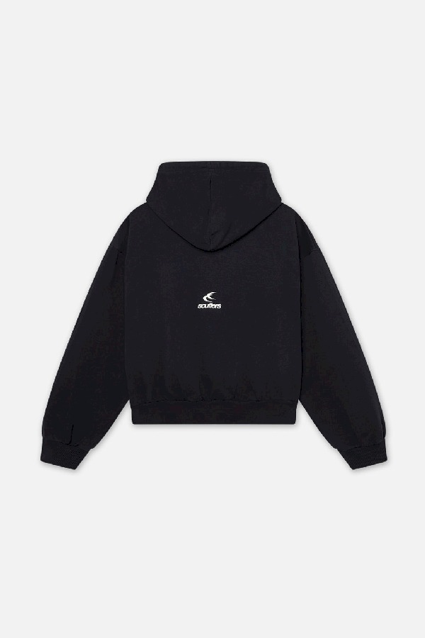 Hoodies Scuffers Cheetah Negros | 52016WXRD