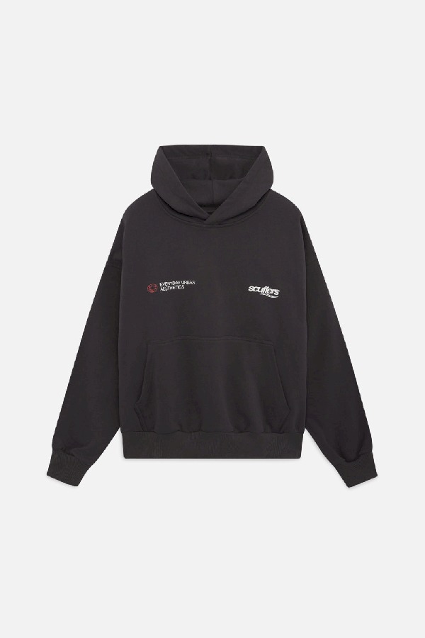 Hoodies Scuffers EUA Hoodie Negros | 31465ZHNF