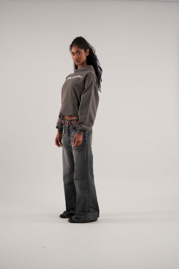 Hoodies Scuffers Emblem Negros | 06781CUAN