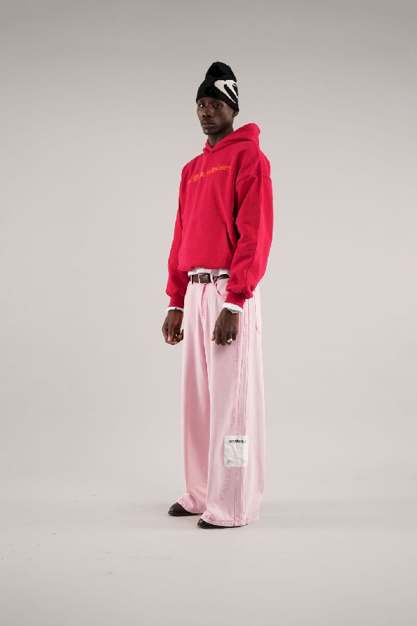 Hoodies Scuffers Emblem Rojos | 75642ILHU