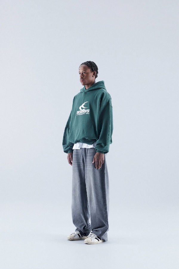 Hoodies Scuffers Everyday Urban Verdes | 54316XVZC