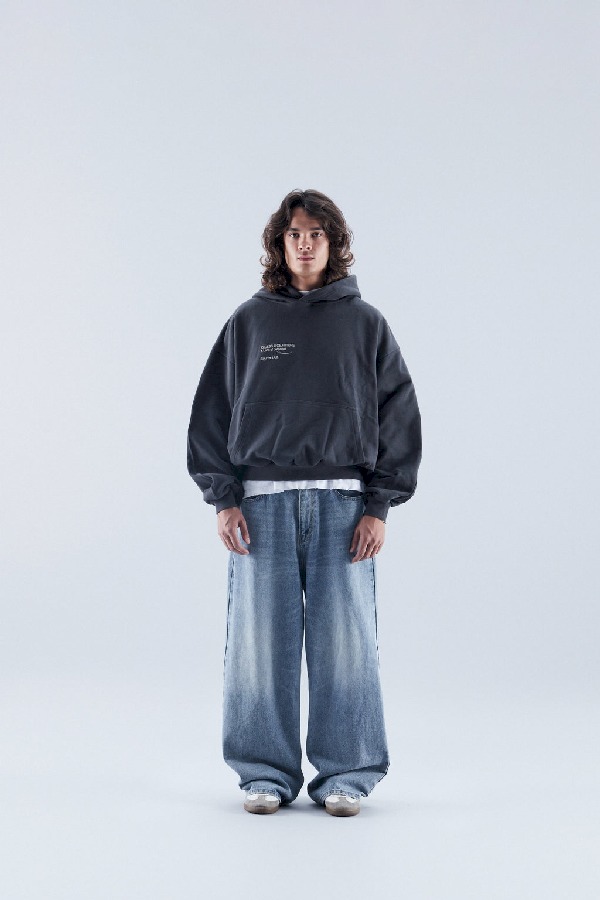 Hoodies Scuffers Excess of Future Grises Oscuro | 63579WSQJ