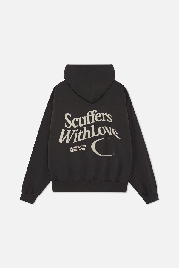 Hoodies Scuffers Excess of Future Grises Oscuro | 63579WSQJ